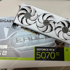 RTX5070TI 그래픽카드 기가바이트 EAGLE OC ICE SFF
