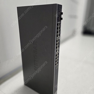 넷기어 기가비트 10G 24포트 RJ45 스위칭허브 XS724EM