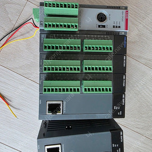 연습용 LS PLC 세트 (PLC, 입출력, 통신, 터치, 각종케이블)