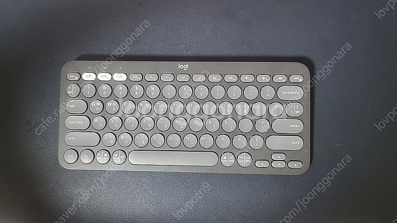 로지텍 멀티페어링 블루투스 페블 k380키보드 팝니다.--0