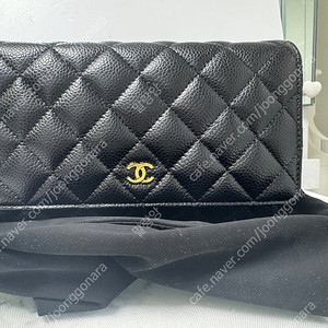 정품) 샤넬 클래식 woc 캐비어 구버전