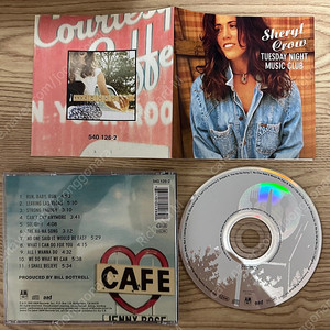 (광복절 기념 특별 할인) [희귀] Sheryl Crow TUESDAY NIGHT MUSIC CLUB 영국 발매반 CD 셰릴 크로우 튜스데이 나이트 뮤직 클럽 튜즈데이 나잇