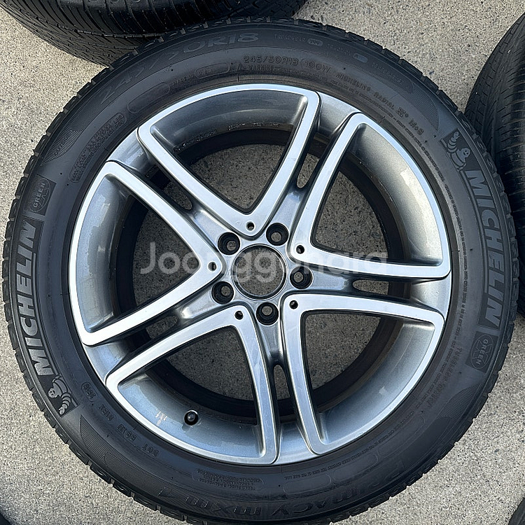 벤츠 18인치 S클래스 S400 휠타이어 세트 팔아요 245 50 18--3