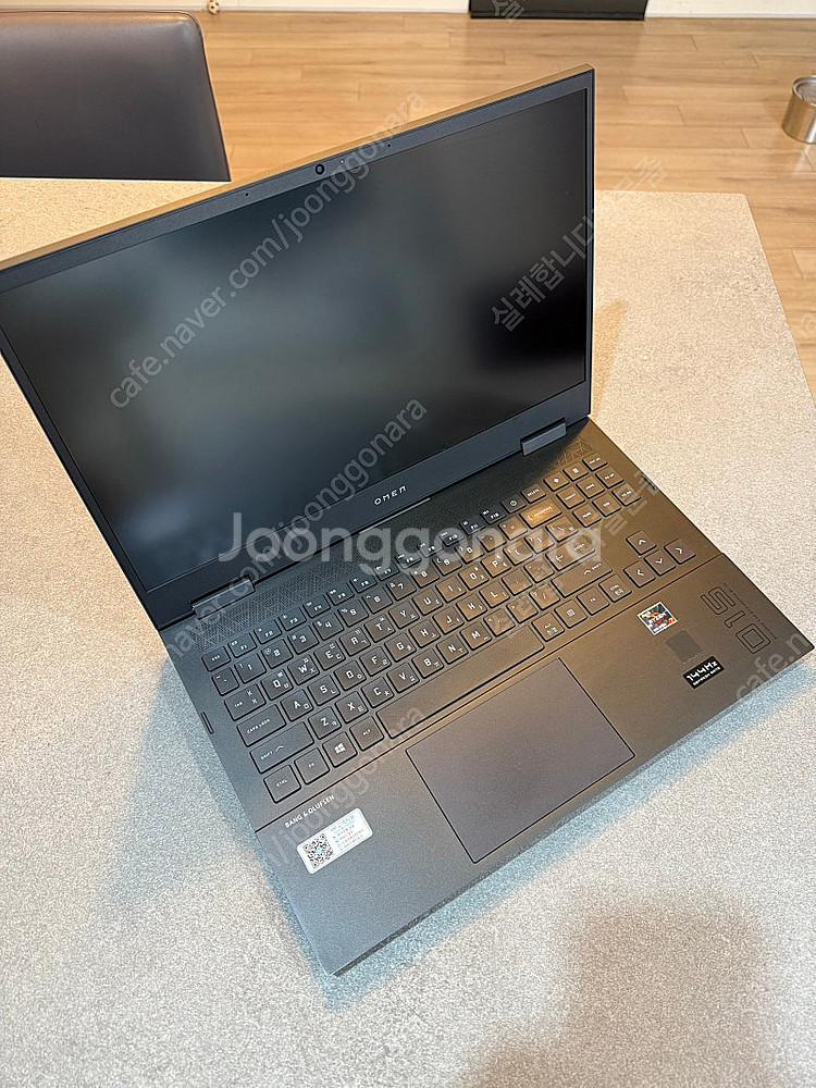 hp omen 15인치 5800h, rtx3070, 램...--3