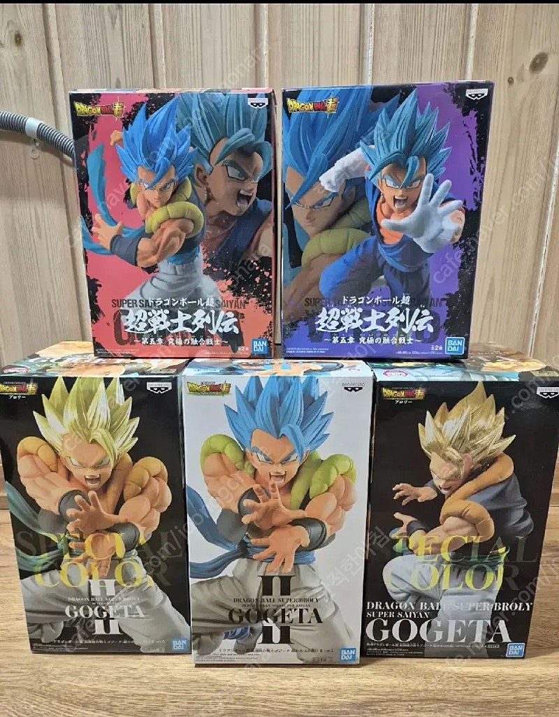 반프레스토 드래곤볼 피규어 오지터 5종 gogeta