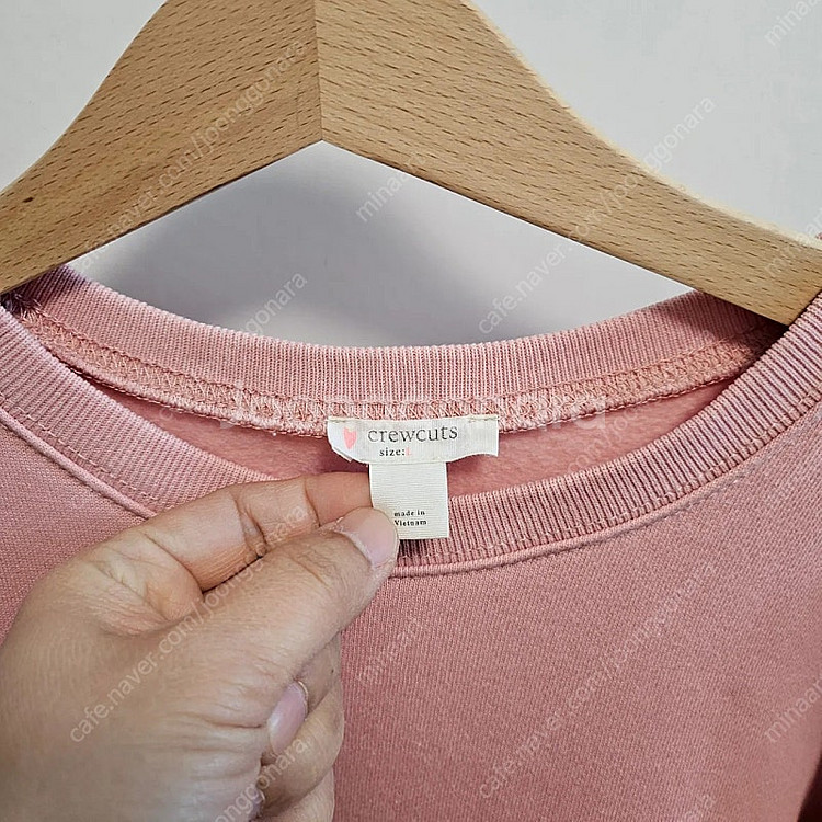 (L사이즈.10사이즈) 제이크루 jcrew 분홍 기모 ...--4