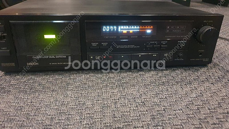 데논 dr-m22 3헤드 카세트데크--1