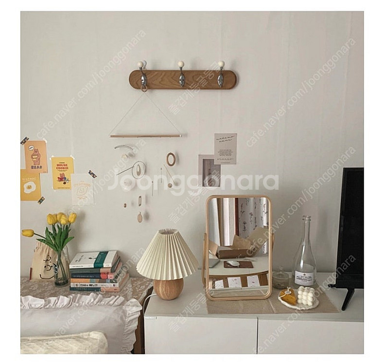 밤온공방 원목 코트랙/ 벽 옷걸이/ 원목 후크--1