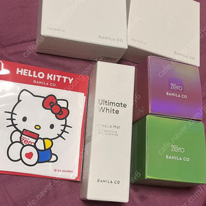 일괄)바닐라코 화이트 쿠션 본품+리필+클렌징밤+미스트
