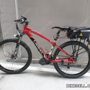 바팡모터 36v 250w 모터 장착한 자전거 판매합니다