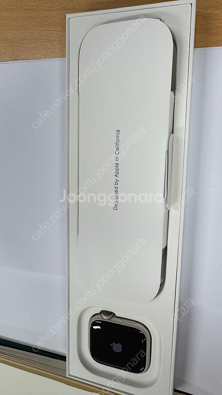 애플워치9 GPS+셀룰러 Starlight 41mm 판...--6