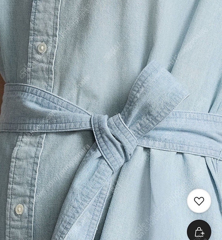 (새상품) 폴로 데님 원피스 4사이즈--2