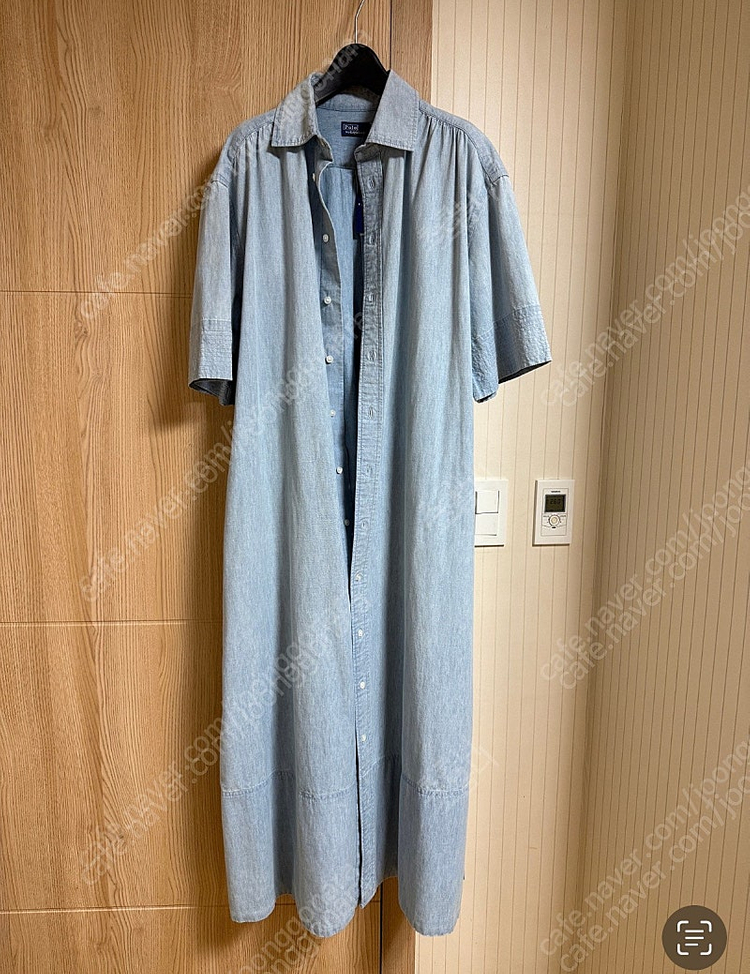(새상품) 폴로 데님 원피스 4사이즈--3