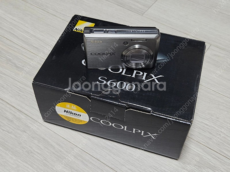 니콘 s600 빈티지 레트로 디카 풀박스 s급--0