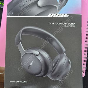보스 QC울트라 헤드폰 블랙