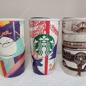 스타벅스 파이크 플레이스 더블월 머그 스타벅스 홀리데이 숲 더블월 머그 스타벅스 DW 코리아 트래디셔널 머그 355ml