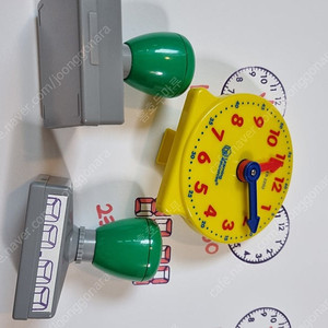 러닝리소스시계, 시계도장, 수학스탬프(3종)