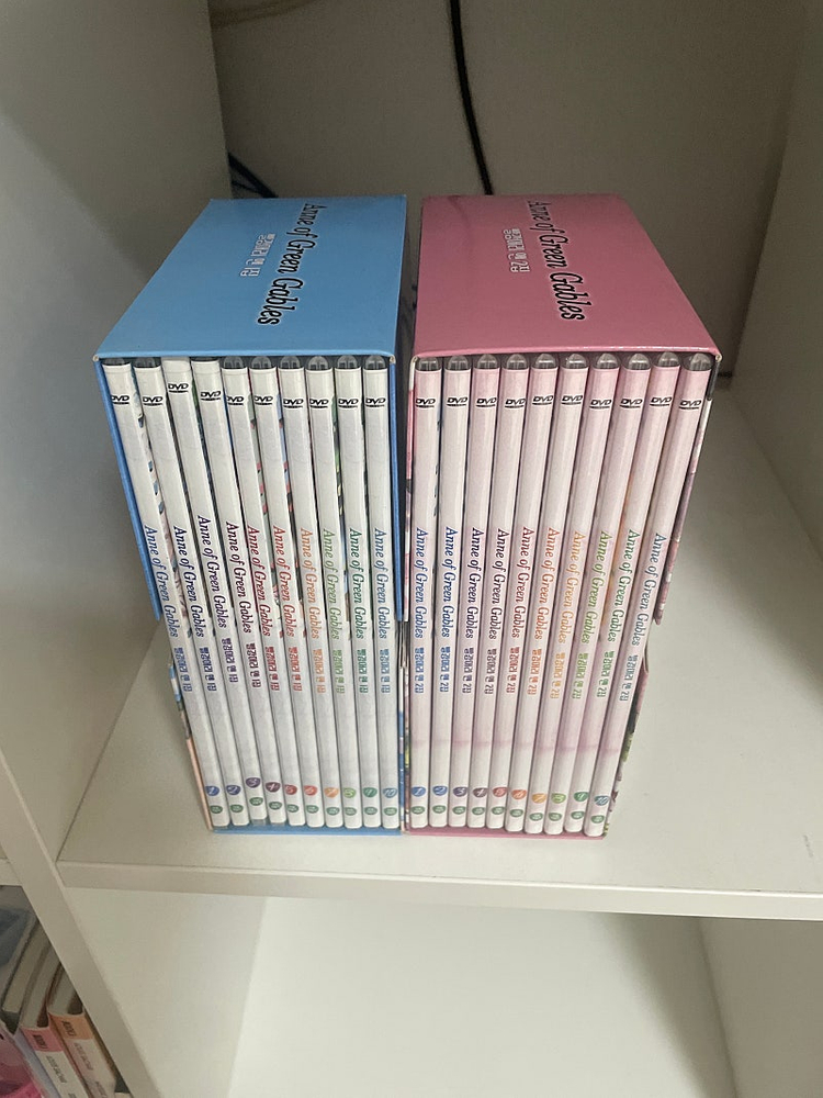 빨간머리앤 DVD 1+2집 20종 영어더빙--2