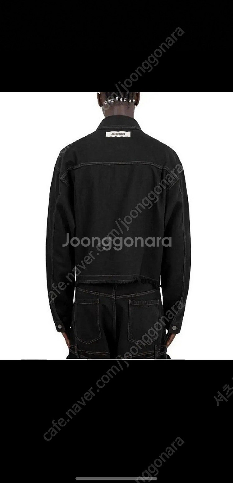 [급매] 자크뮈스 23FW 크리올로 데님자켓 50--2
