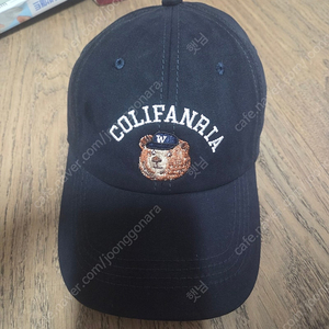 새상품:)COLIFANRIA 곰돌이 볼캡 네이비