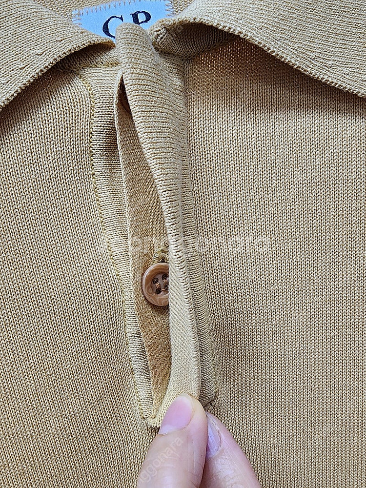 정품/ CP컴퍼니 남성 반팔니트 카라니트 반팔티셔츠 (...--3