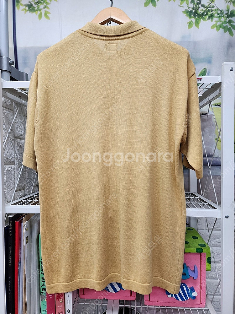 정품/ CP컴퍼니 남성 반팔니트 카라니트 반팔티셔츠 (...--4