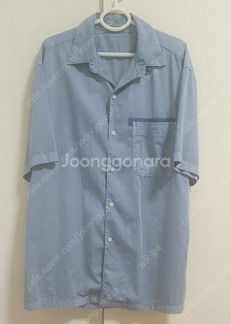 빈폴 남성남방반팔셔츠 105 XL 택포--0