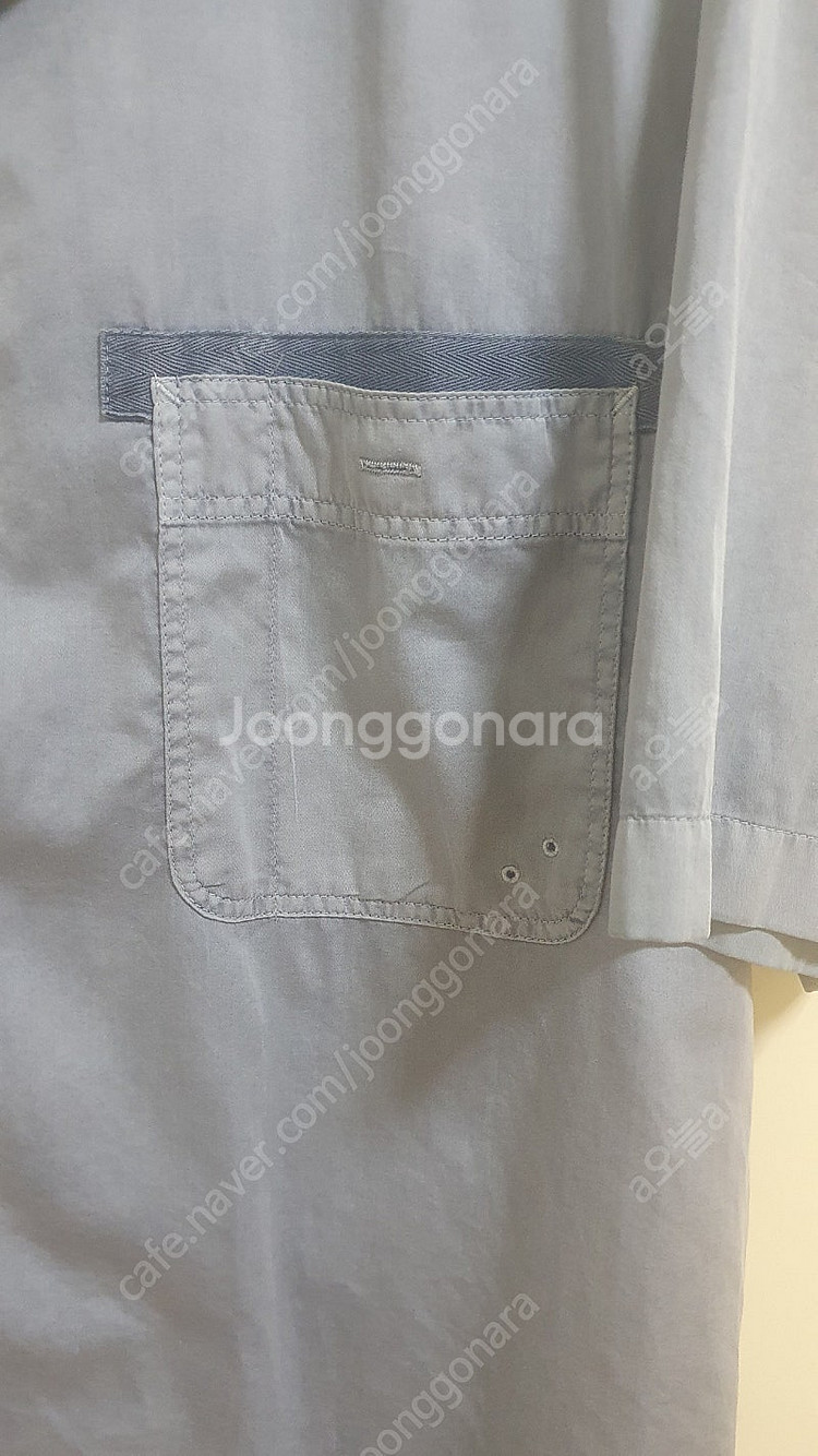빈폴 남성남방반팔셔츠 105 XL 택포--3
