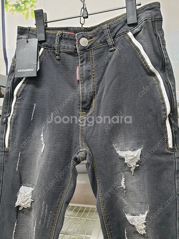 디스퀘어드2 여성청바지 스키니진 간절기 블랙진 (30사...--1