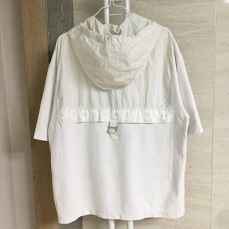 SYSTEM 시스템 옴므 22 아노락 후드 티셔츠 100--8