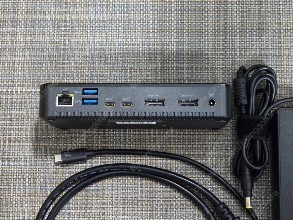 벨킨 썬더볼트3 플러스 독 도킹스테이션 (맥북 프로 등 썬더볼트4 USB4 호환) 이미지