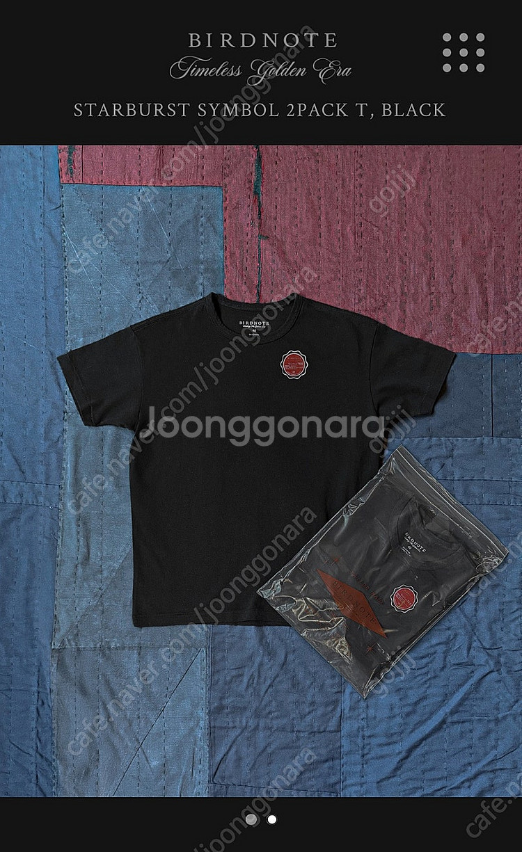 버드노트 BIRDNOTE 2PACK 티셔츠 / 더블알엘...--0