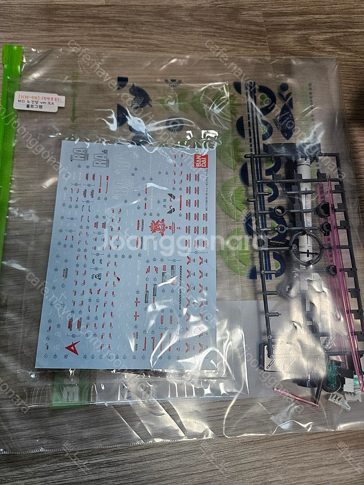 [반다이] MG 뉴건담 버카 티타늄 가조립 팝니다.--2
