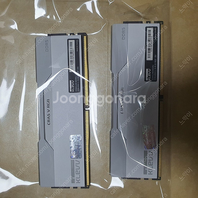 klevv ddr5-6000 cl30 화이트 rgb램 ...--0
