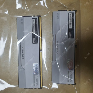 klevv ddr5-6000 cl30 화이트 rgb램 팝니다