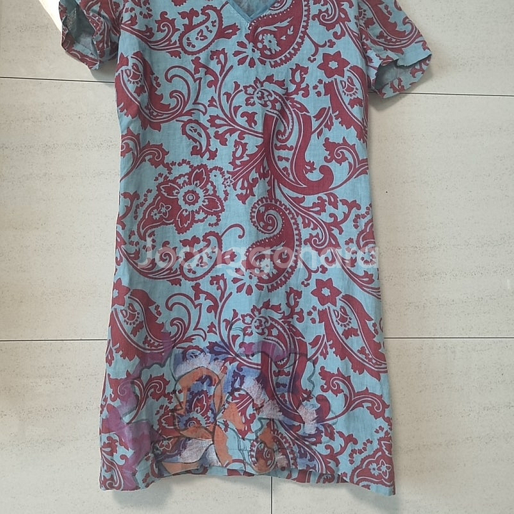 에트로 ETRO 린넨100 원피스--4