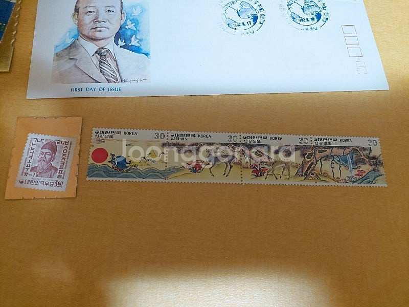 오래된 우표, 옛날 우표, 옛우표 (전두환 대통령)--2