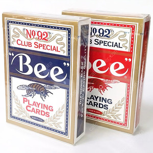 Bee 플레잉카드 블루, 레드