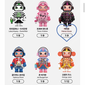 팝마트 메가 스페이스 몰리 100% 시리즈4(백락문)