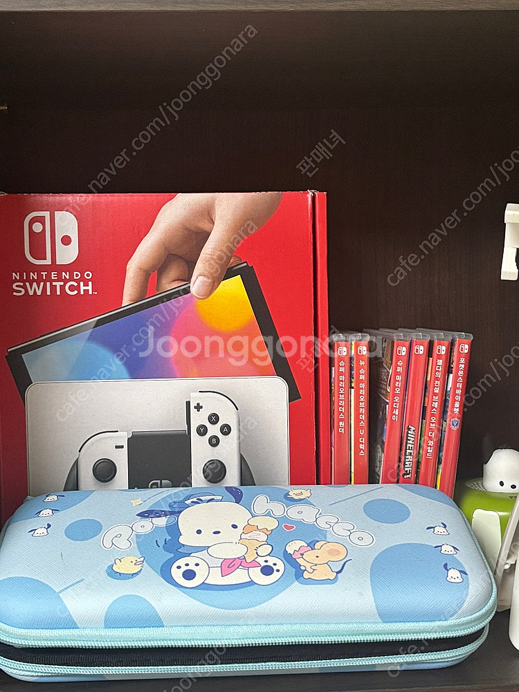 닌텐도 스위치 oled + 칩--0