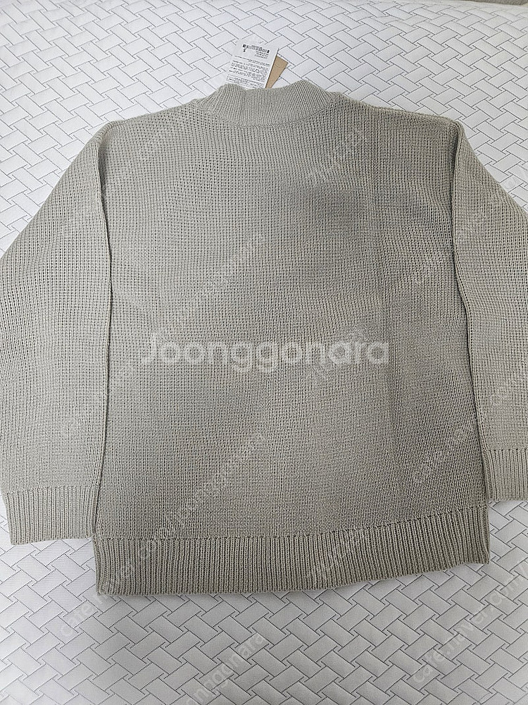 [새제품] 커스텀어클락 헤비 울 오버핏 가디건 베이지 ...--1
