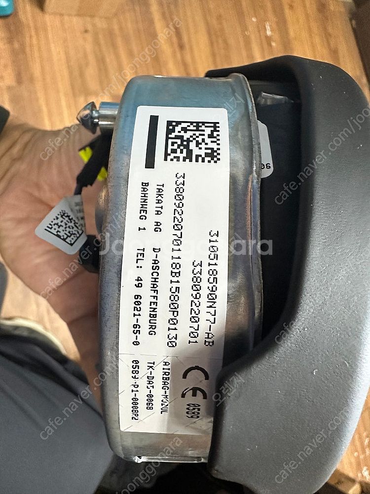 BMW f10 정품 m핸들(에어백,열선,진동) 풀옵 팝...--4