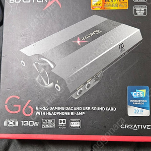 사운드블라스터 g6 팝니다요^^