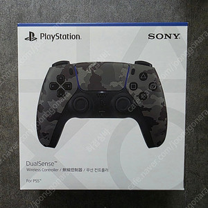 PS5 듀얼센스 그레이 카모플라주 새제품 판매합니다.