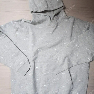 나이키 Nrg 스우시로고 후드 그레이 (XL)