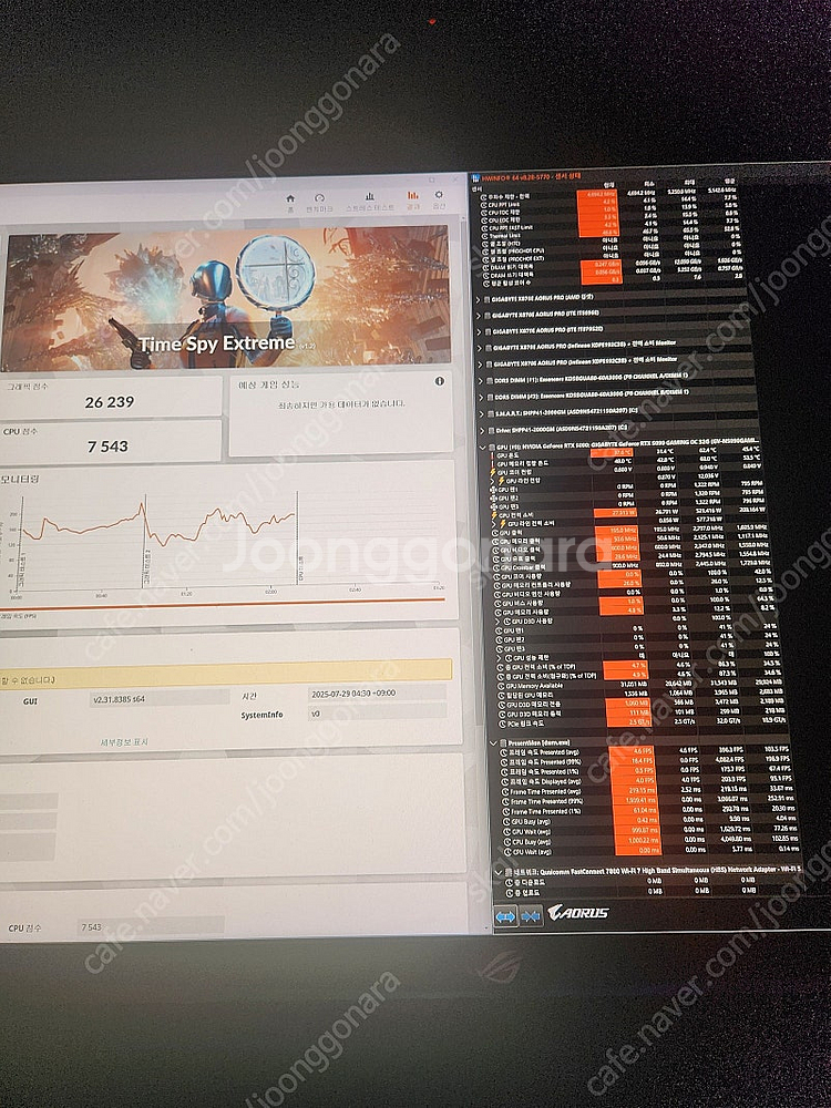 기가바이트 RTX 5090 GAMING OC 게이밍 오...--2