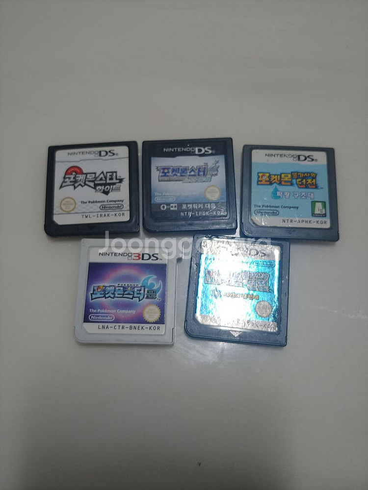 닌텐도 Ds 포켓몬스터 파랑구조대,소울실버 등 판매합니...--0