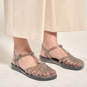 한섬 sjsj 젤리슈즈