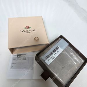 로즈몽 14K 원터치 이어커프 크레센도 RU0046