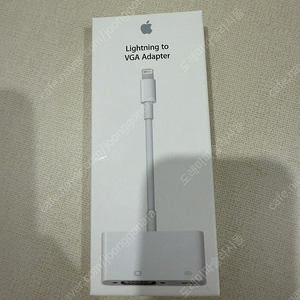 애플, lightning to vga adapter (미개봉)